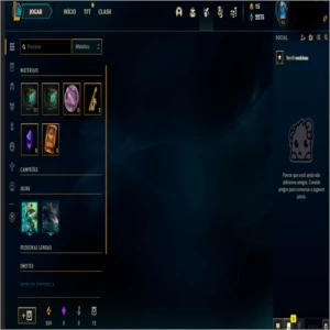 Conta lol s9 plat 4/ atualmente ouro 4 - League of Legends