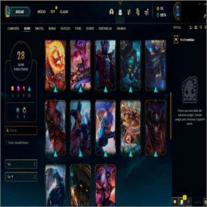 Conta lol s9 plat 4/ atualmente ouro 4 - League of Legends