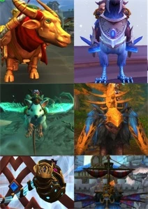 Conta rara World of Warcraft (Wow)/ Montarias exclusivas - Blizzard