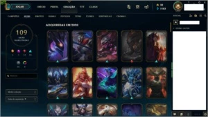 Conta League of legends BR LOL
