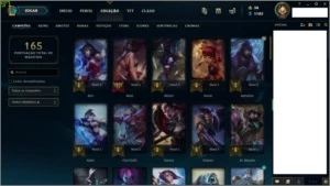 Conta League of legends BR LOL