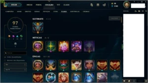Conta League of legends BR LOL