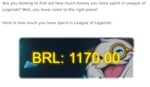 Conta League of legends BR LOL
