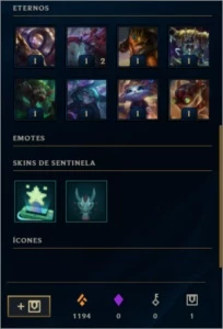 Conta Gold I season 2021 - League of Legends LOL