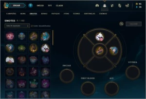 Conta Gold I season 2021 - League of Legends LOL
