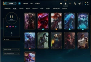 Conta Gold I season 2021 - League of Legends LOL