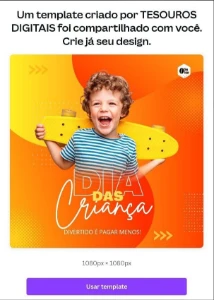 Pack Artes Canva | Dia Das Crianças - Outros