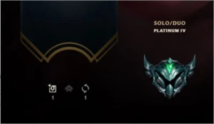 CONTA PLAT 4 SMURF MMR ALTO - League of Legends LOL
