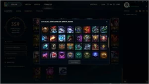 conta league of legends LOL