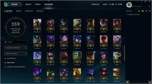 conta league of legends LOL