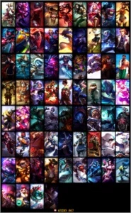 conta league of legends LOL