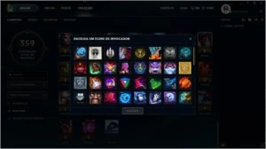 conta league of legends LOL