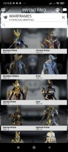 conta de warframe fulll desapego - Outros