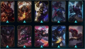 Conta Gold 4 Todos os Champions - Ícones antigos - 114 Skins - League of Legends LOL