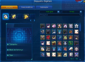 Conta com Omm LA-Omega - Digimon Masters Online DMO