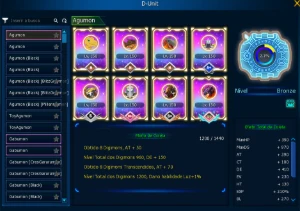 Conta com Omm LA-Omega - Digimon Masters Online DMO