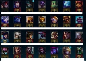 Conta Diamante 4, 5 runas / quase tds os champ / 52 skins, - League of Legends LOL