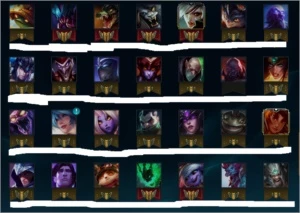 Conta Diamante 4, 5 runas / quase tds os champ / 52 skins, - League of Legends LOL