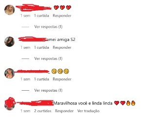 Comentários Reais Instagram. - Redes Sociais