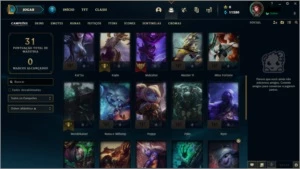 Conta Lol, Platina lV, Smurf, Espólios Épicos - League of Legends