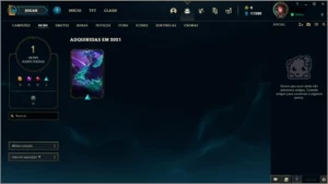 Conta Lol, Platina lV, Smurf, Espólios Épicos - League of Legends