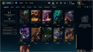 Conta Lol, Platina lV, Smurf, Espólios Épicos - League of Legends