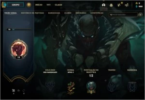 Conta LEVEL 17 - Platina 1 no TFT (SET 1) - League of Legends LOL