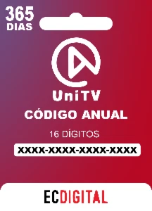 UniTV Anual 365 Dias - Gift Card - Gift Cards