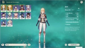 GENSHIN IMPACT AR 9 / NA -  JEAN + ARMA 4*