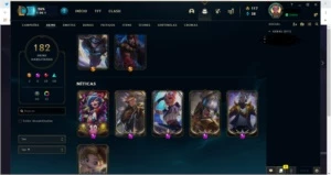 Conta LOL e Valorant Muita skin - League of Legends