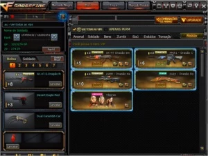 Conta Crossfire General de Exército(3 Star)5vip, 30mn de zp