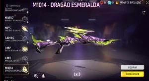 Conta Free Fire Gemada Angelical, Punhos, Bandeirão Etc