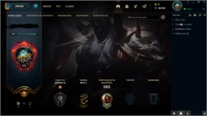 Todos Campeões, lv 375, 186 skins, 45k de EA e muito mais! - League of Legends LOL
