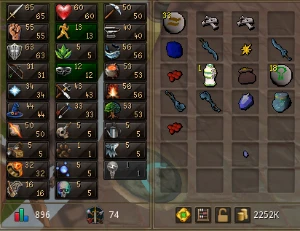 Acc Level  114 Osrs + Acc Runescape 3 Lvl 74
