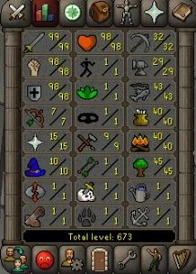 Acc Level  114 Osrs + Acc Runescape 3 Lvl 74