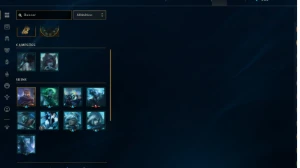 Conta Mestre mmr bom 4 skins e 9 skins espolios - League of Legends LOL