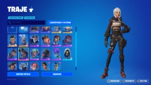 conta fortnite com algumas skins