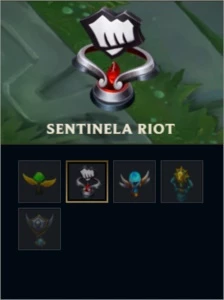Cont - Borda Platina + 54 Skins + 110 champs - League of Legends LOL