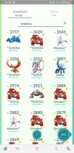 Conta pokemon go lvl 35 - Pokémon