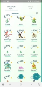 Conta pokemon go lvl 35 - Pokémon