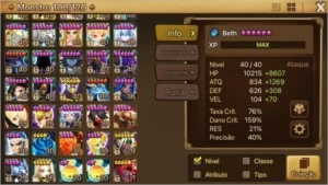 #413 Verad Tiana Rica Anavel Charlotte - Summoners War