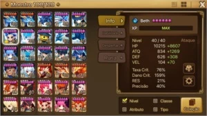 #413 Verad Tiana Rica Anavel Charlotte - Summoners War