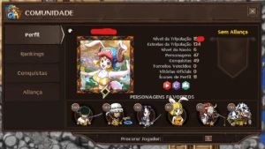 Conta early game Grand Line Adventures com passe - Tibia
