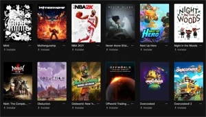 Conta Epic Games 100jogos+