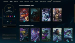 conta mestre league - League of Legends LOL