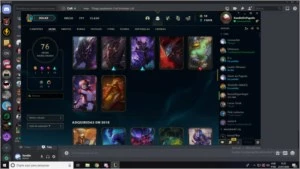 CONTA LEAGUE OF LEGENDS (PLAT 1 75PDL)+FULL CHAMP + 76 SKINS LOL