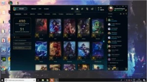 CONTA LEAGUE OF LEGENDS (PLAT 1 75PDL)+FULL CHAMP + 76 SKINS LOL
