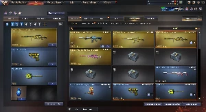 CrossFire: 2 tenente smurf unranked com kit cheytac girassol