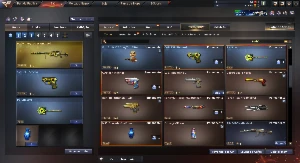 CrossFire: 2 tenente smurf unranked com kit cheytac girassol