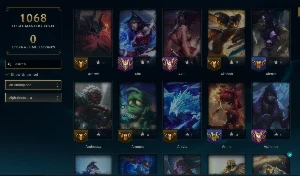 Conta Mestre 1680 Skins, Muitas Bordas,Chromas E Assinaturas - League of Legends LOL